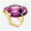 Baccarat 18k Gold Plated On Sterling Silver In Purple