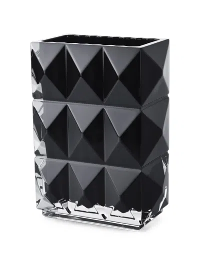 Baccarat 2011 Louxor Rectangular Vase In 블랙