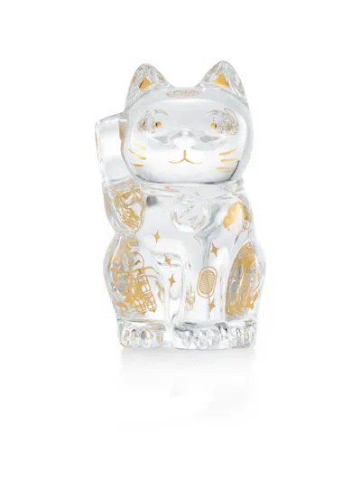 Baccarat 2026 S Maneki Neko Crystal Figurine In 화이트