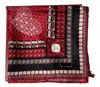 Baccarat 2809038 Ladies Louxor Twillsilk Maxi Tie Red Scarf In Red