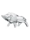 Baccarat 2812399 Zodiac Crystal Clear Boar 2019 Figurine