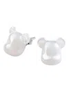 Baccarat Bear-bo Puc Ag Cl Blanc In White