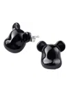 Baccarat Bear-bo Puc Ag Cl Noir In Black