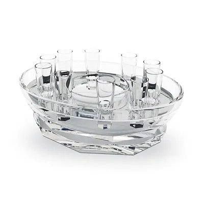 Baccarat Abysse Caviar Set In Transparent