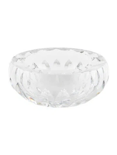 Pre-owned Baccarat Alicante Crystal Ashtray In Clear