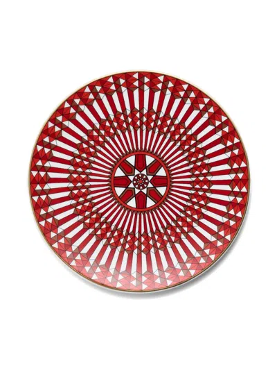 Baccarat Arcadia Bread Plate (16cm) In Red