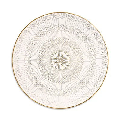 BACCARAT ARCADIA GOLD CHARGER PLATE