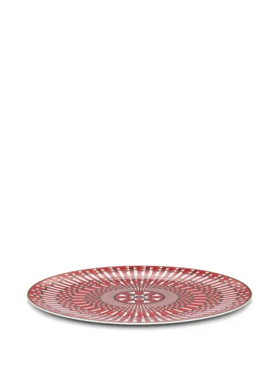 Baccarat Arcadia Plate (31cm) In Red
