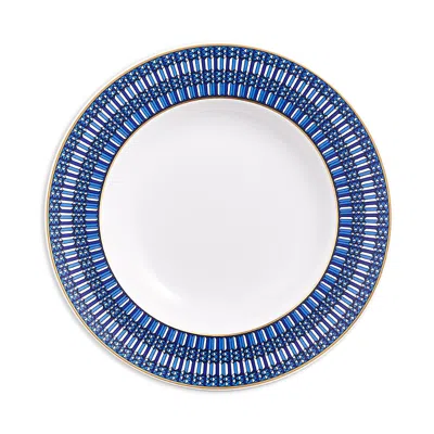 Baccarat Arcadia Soup Plate, Set Of 2 In Blue