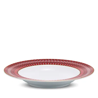 Baccarat Arcadia Soup Plate, Set Of 2 In Pink