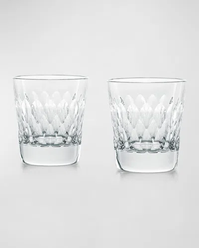 Baccarat Armagnac 7.5 Oz. Crystal Tumblers, Set Of 2 In White