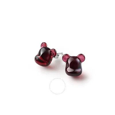 Baccarat Bear-bo Puc Ag Cl Rouge In Red
