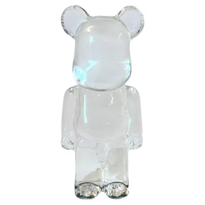 Pre-owned Baccarat Be@rbrick Figurine In Gray