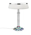 Baccarat Bon Jour Versailles Iridescent Lamp, 16.5" In Clear