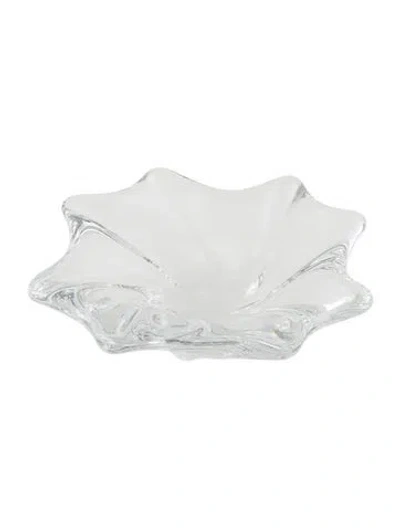 Pre-owned Baccarat Candy Dish Bowl In Transparent