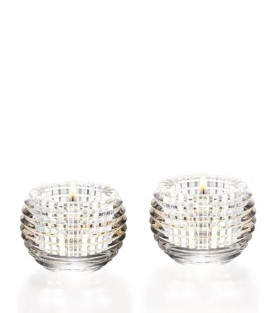 Baccarat Clear Eye Photophore Votives