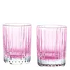 Baccarat Colors Of Joy Pastel Harmonie Tumblers - Set Of 2 In Pink