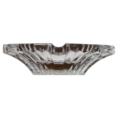 Pre-owned Baccarat Crystal Ashtray In Gray