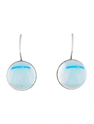 Pre-owned Baccarat Crystal Drop Earrings In Multi