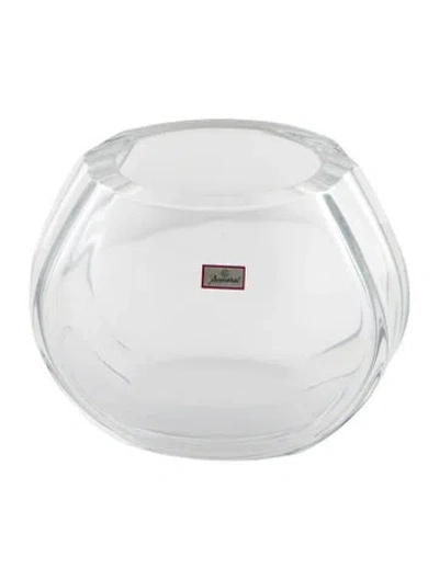 Pre-owned Baccarat Crystal Elysee Vase In Transparent