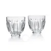 Baccarat Crystal Faunacrystopolis Harcourt Afternoon Tea Tumblers In Green