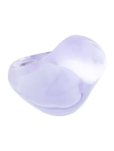 Pre-owned Baccarat Crystal Galet Ring In Multi