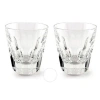 Baccarat Crystal Harcourt Double Old Fashion Tumbler No 2 - Clear - Set Of 2 In N/a