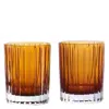 Baccarat Crystal Harmonie Colors Of Joy Tumbler - Set Of 2 In Brown