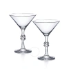 BACCARAT BACCARAT CRYSTAL JEAN-CHARLES BOISSET PASSION MARTINI GLASSES SET OF TWO