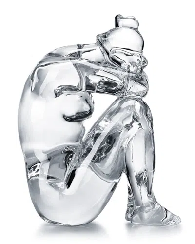 Baccarat Crystal "la Nuit" Sculpture In Clear