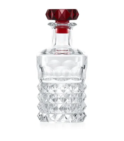 Baccarat Crystal Louxor Whisky Decanter In Transparent