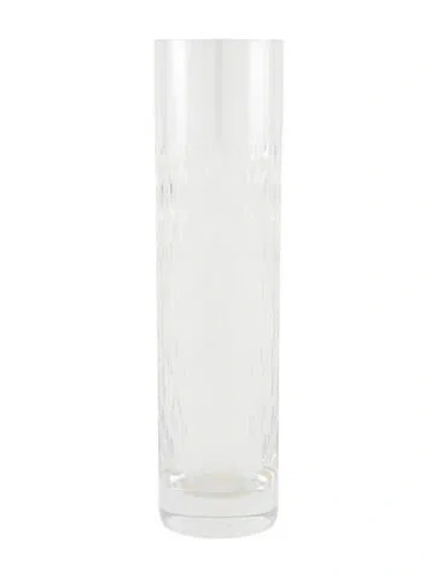 Pre-owned Baccarat Crystal Paris Bud Vase In Clear