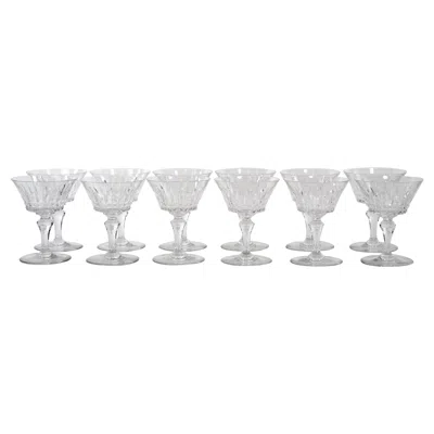Pre-owned Baccarat Crystal Tableware / Barware Service / 12 People In Gray