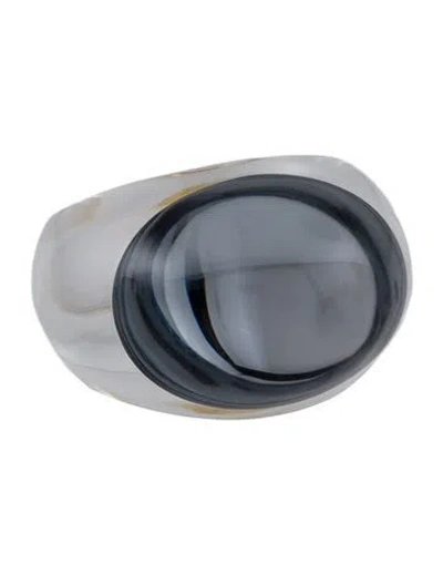 Pre-owned Baccarat Crystal Tango Ring In Multi