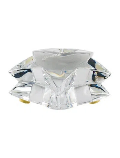 Pre-owned Baccarat Crystal Zinzin Star In Transparent