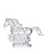 Baccarat Crystal Zodiaque Horse 2026 Ornament In Transparent