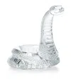 Baccarat Crystal Zodiaque Snake 2025 Figurine In Clear