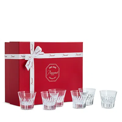 Baccarat Everyday Crystal Old Fashioned Glasses, Set Of 6 In Transparent