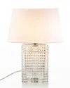 Baccarat Eye Crystal Lamp With Shade In Neutral