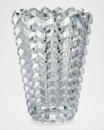 Baccarat Eye Ii Crystal Vase, 9.8" In Transparent
