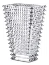 Baccarat Eye Small Clear Rectangular Vase In Transparent