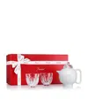 Baccarat Faunacrystopolis Harcourt Tea Set In Clear
