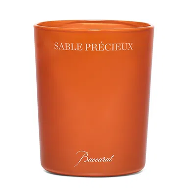 Baccarat Four Elements Candle Refill In Orange
