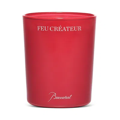 Baccarat Four Elements Candle Refill In Red