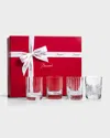 Baccarat 4 Elements 4-piece Double Old-fashioned Tumbler Set In Clear