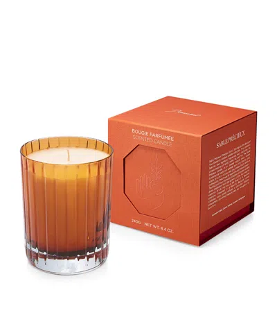 Baccarat Four Elements Sable Précieux Candle In Transparent