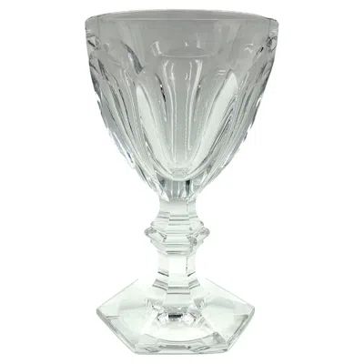 Pre-owned Baccarat Harcourt 1841 Set Of 12 Wine Glasses In Gray