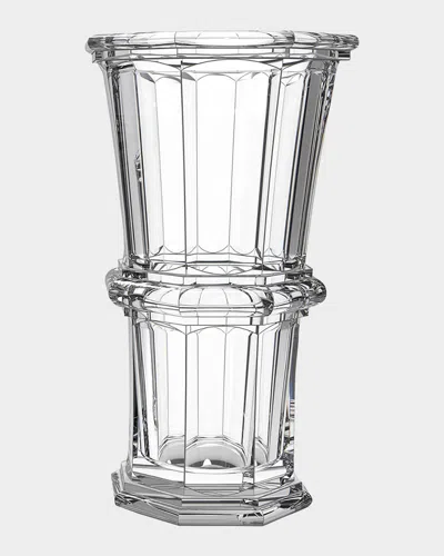 Baccarat Harcourt 1841 Straight Vase In Transparent