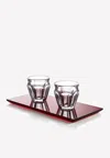 Baccarat Harcourt Cafe Set In White