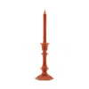 Baccarat Harcourt Candlestick Candle In Orange